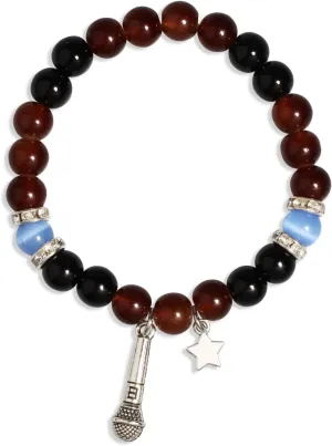 QqzsJewls Horror Nights Inspired Bracelets, Costume Gifts for Game Fans, Beaded Stone Bracelets Birthday Christmas Gifts for Best Friend Sister Daughter Son Niece