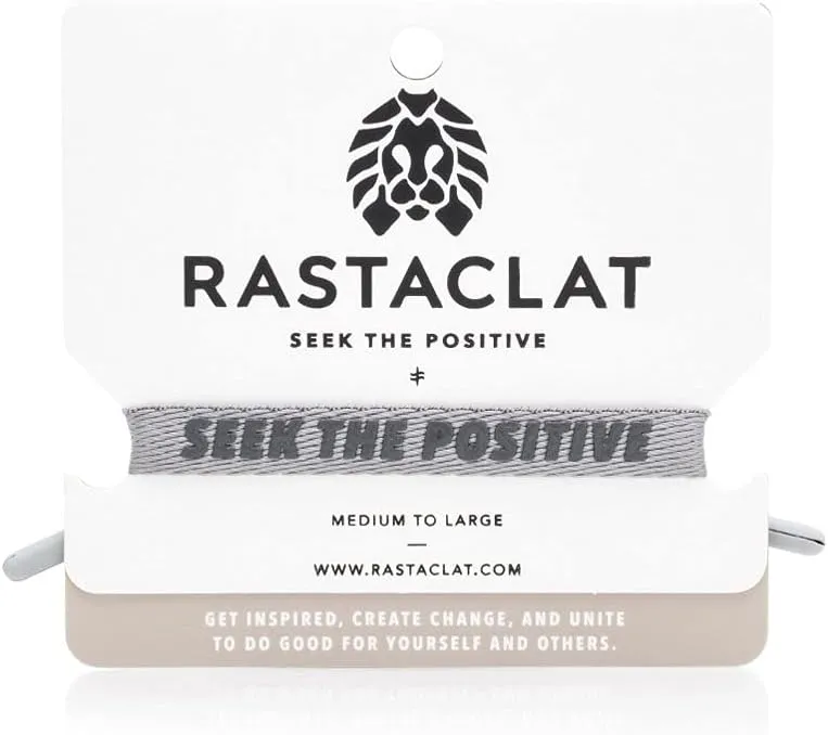 Rastaclat Motivational Bracelets for Men and Women - Originals Collection | Adjustable Stackable Single Lace Bracelets Made by Hand | Great Gifts for Men, Women, Teens & Couples