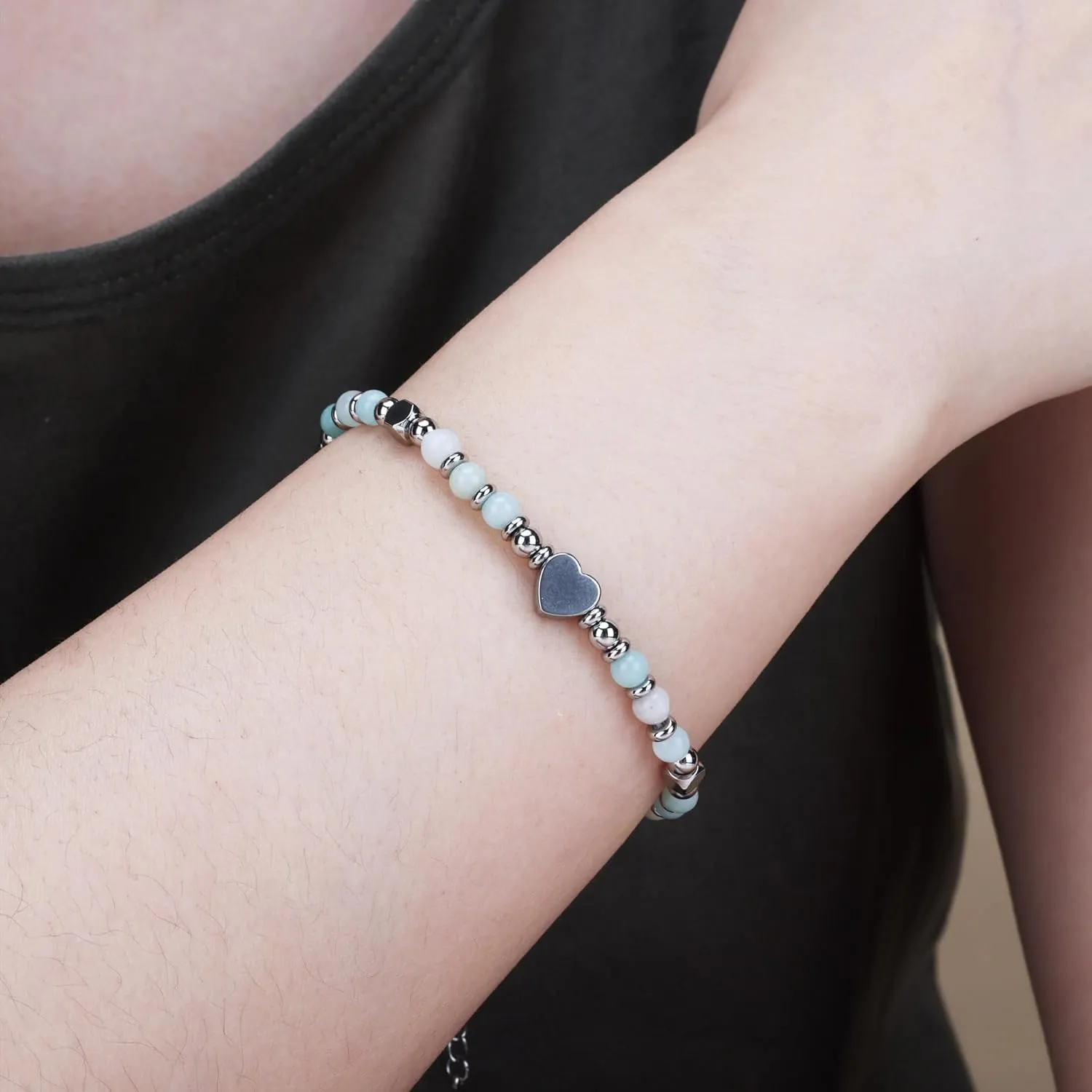 Religious Cross Beaded Bracelets for Women Teens First Christian Faith Confirmation Gift, Bestie Friendship Bracelet for Sister Daughter Niece Granddaughter on Birthday Gifts from Mom Auntie