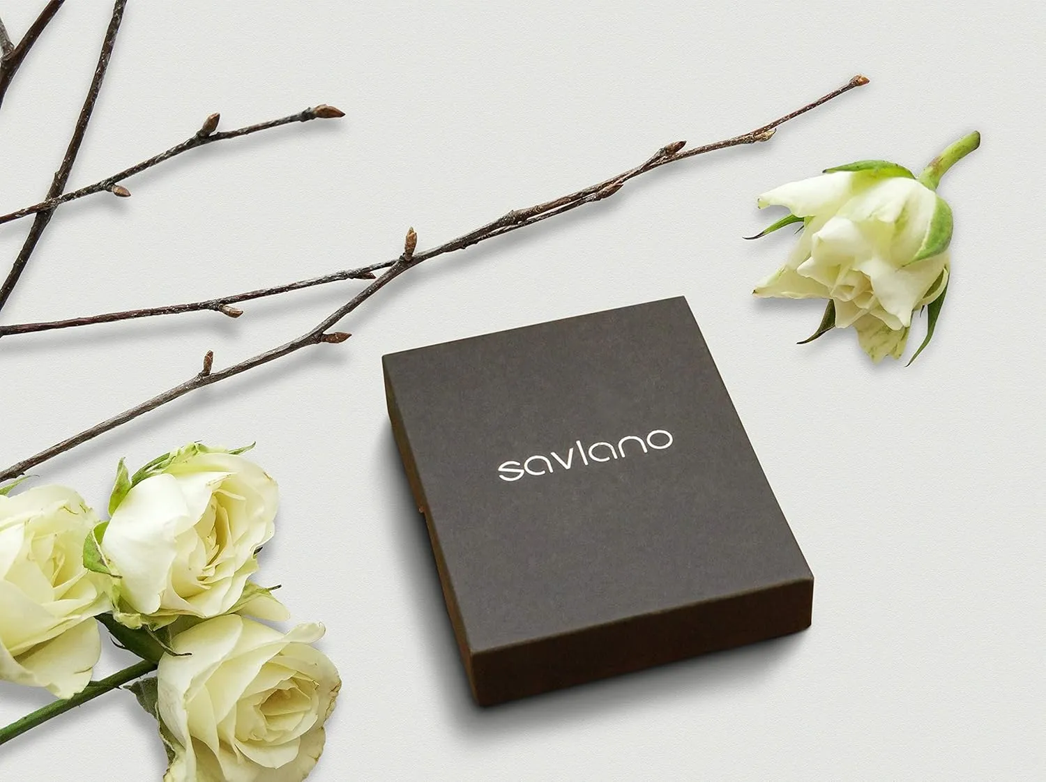 Savlano 925 Sterling Silver Italian 2.3mm Solid Bead Ball Dog Tag Chain Necklace Comes With Gift Box for Women & Men - Made in Italy