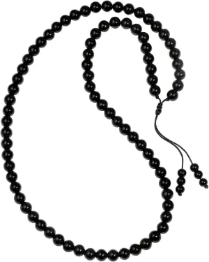 Simple Crystals and Stones Beaded Necklace Protection Balance Meditation Long Necklaces for Women and Men Amulet Jewelry