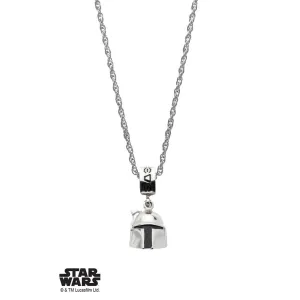 Star Wars Boba Fett V2 Necklace - Chrome