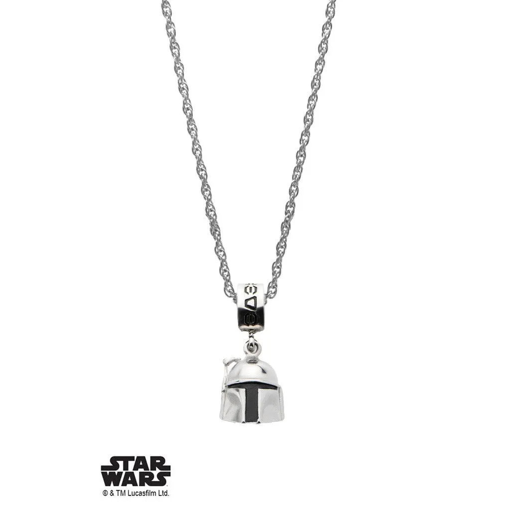 Star Wars Boba Fett V2 Necklace - Chrome