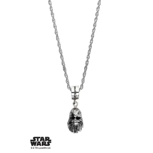 Star Wars Chewbacca V2 Necklace - Chrome