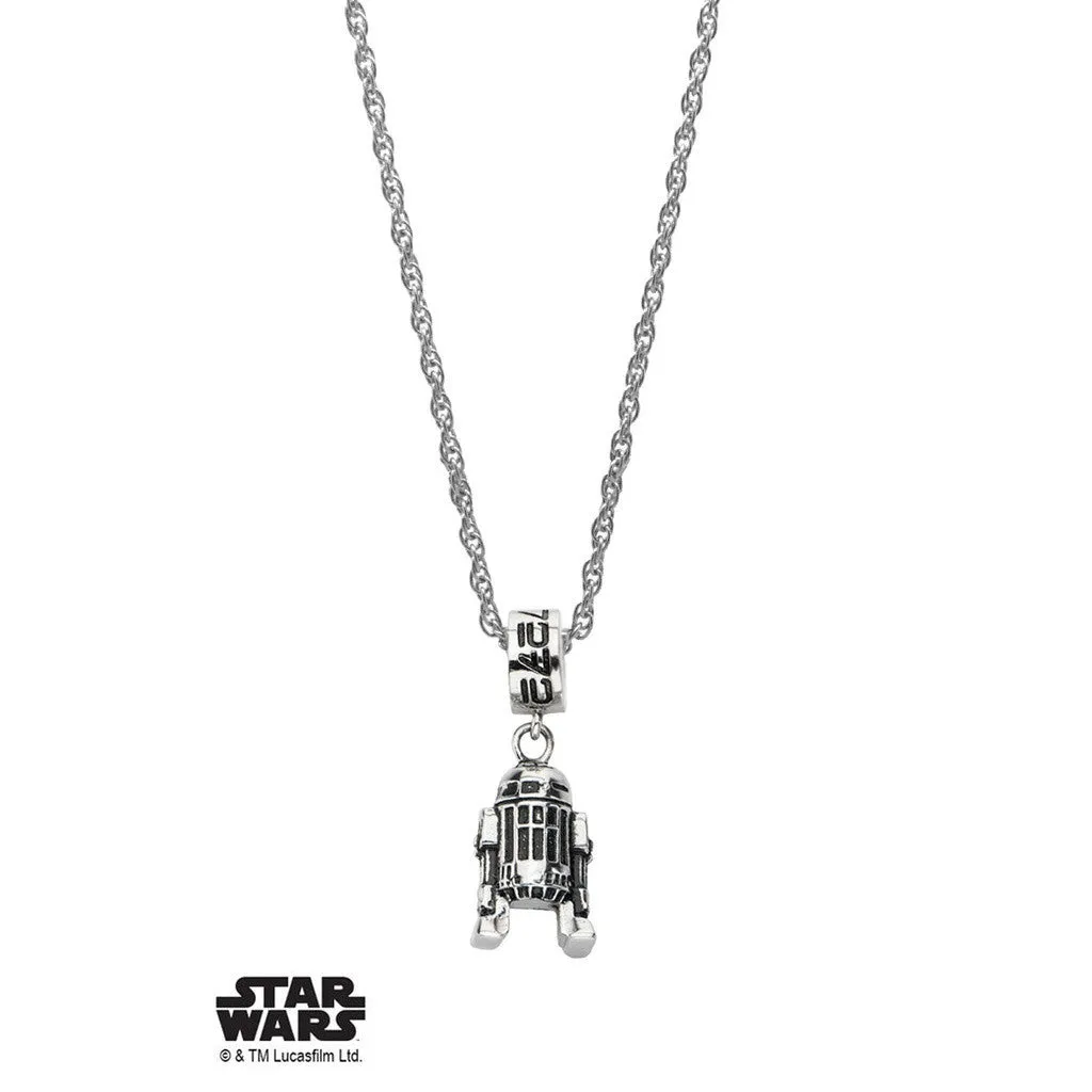 Star Wars R2D2 V2 Necklace - Chrome