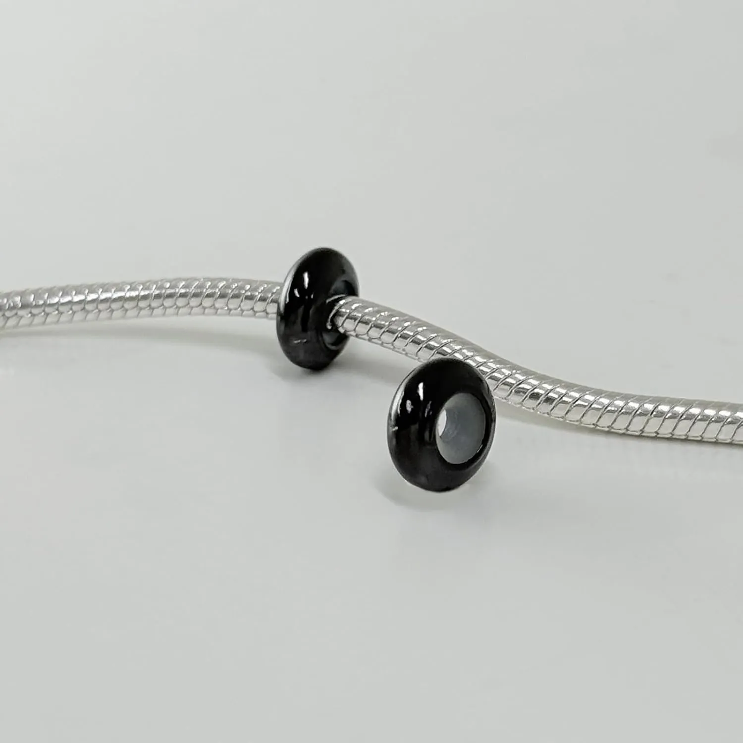 Stopper Beads for Bracelets 925 Sterling Silver