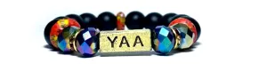 Traditional African Day-Born Name Bracelets For Women (Red, Yaa (Thursday))